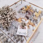 50 Adet Madlen Çiçek Süsleme İsimli Kız İsteme Çikolatası