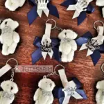 Pırlanta Ayıcıklı İsim Yazılı Hediyelik Bebek Anahtarlık