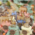 Hayvan Figürlü Şekerlik Bebek Hediyeliği