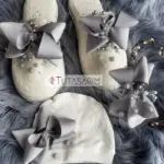 Gri Gümüş Renk Lohusa Seti