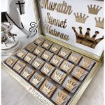 24 Adet Kalın Çikolata Sünnet Hatırası Tasarım