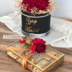 Madlen Draje Kız İsteme Çiçek ve Çikolata Seti