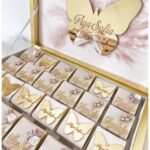 Safari tasarımlı özel bebek çikolatası