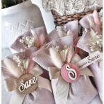 Ahşap baskılı kese