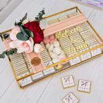 Kız istme çikolatası lilyum çiçekler