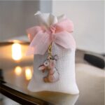 Tavşan anhtarlıklı kese - Görsel 3