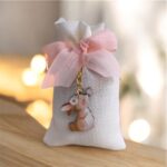 Tavşan anhtarlıklı kese - Görsel 4