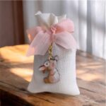 Tavşan anhtarlıklı kese